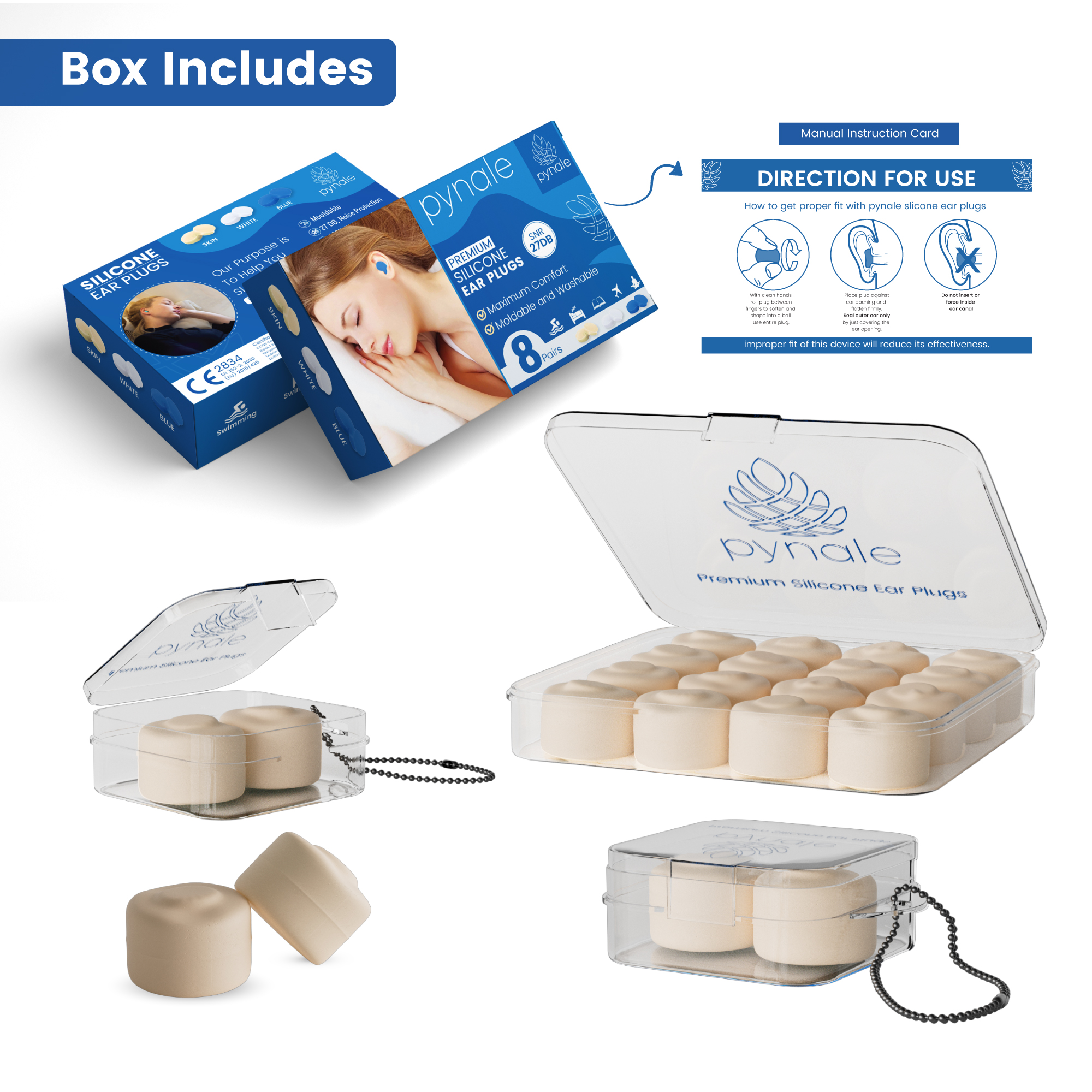 Skin Silicone Ear Plugs - Image 3