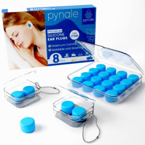 Blue Silicone Ear Plugs